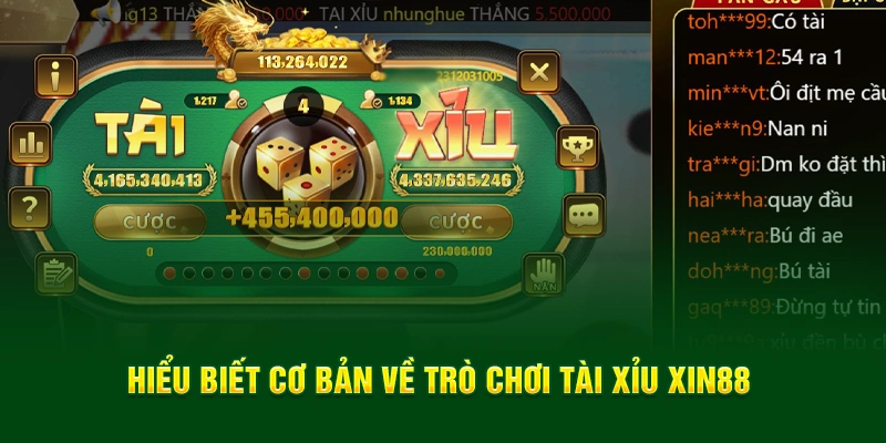 Những hiểu biết cơ bản về cách chơi tài xỉu XIN88